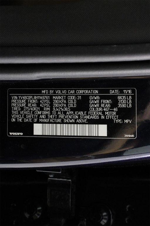 used 2017 Volvo XC90 Hybrid car, priced at $22,689