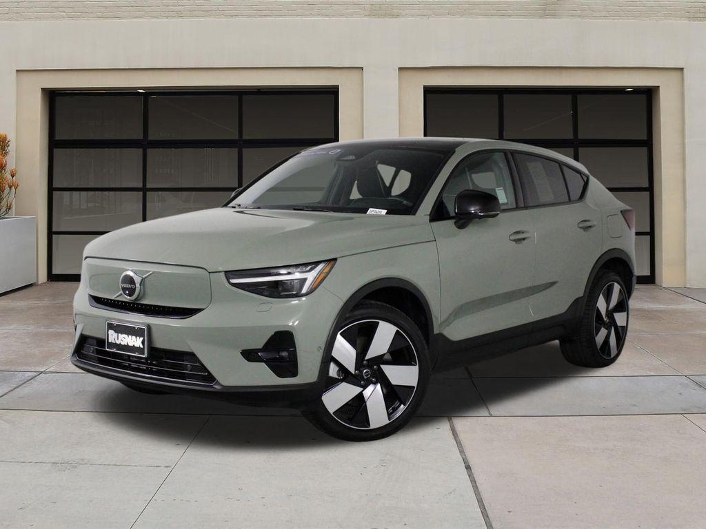 used 2023 Volvo C40 Recharge Pure Electric car, priced at $29,995