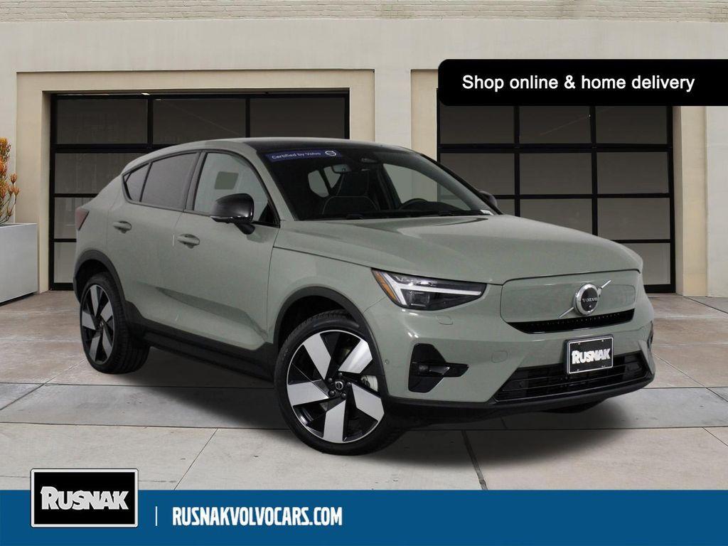 used 2023 Volvo C40 Recharge Pure Electric car, priced at $29,995
