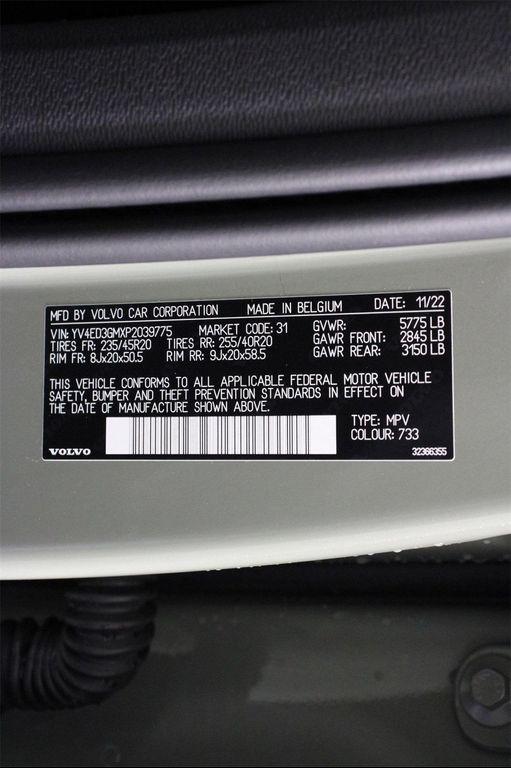 used 2023 Volvo C40 Recharge Pure Electric car, priced at $29,995