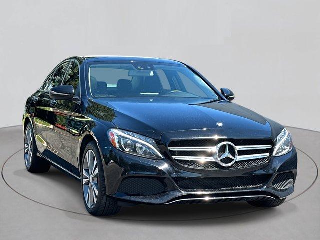 used 2017 Mercedes-Benz C-Class car, priced at $17,890