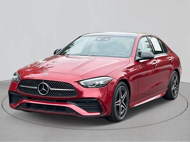 used 2024 Mercedes-Benz C-Class car, priced at $45,890