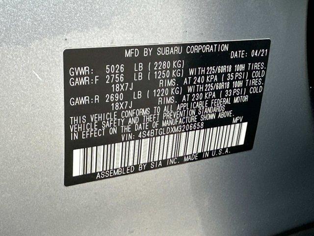used 2021 Subaru Outback car, priced at $23,999