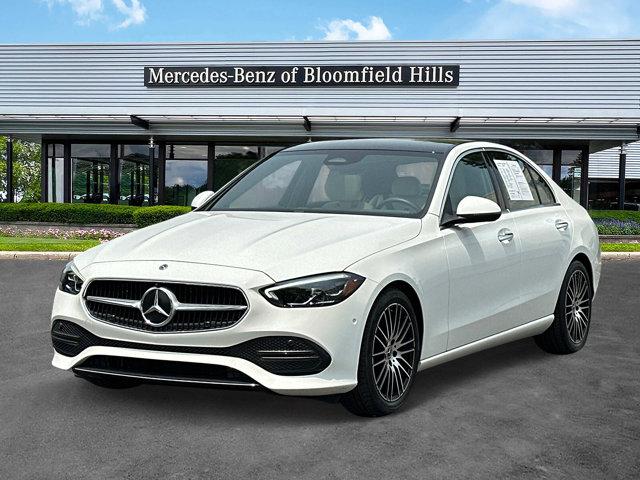 used 2022 Mercedes-Benz C-Class car, priced at $38,890