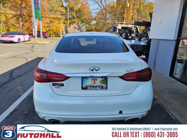 used 2018 INFINITI Q50 car, priced at $17,990