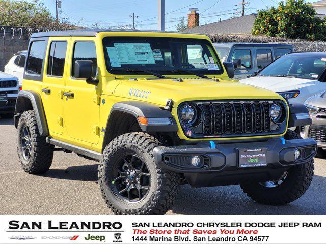 new 2024 Jeep Wrangler 4xe car, priced at $45,995