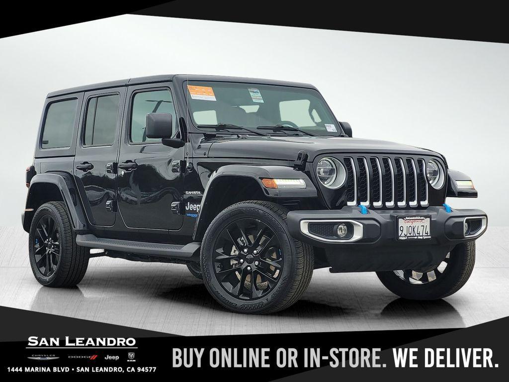 used 2022 Jeep Wrangler Unlimited 4xe car, priced at $35,595