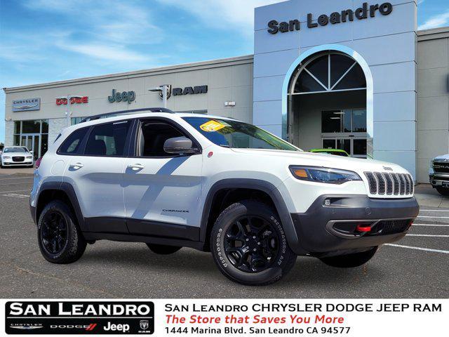 used 2021 Jeep Cherokee car, priced at $27,888