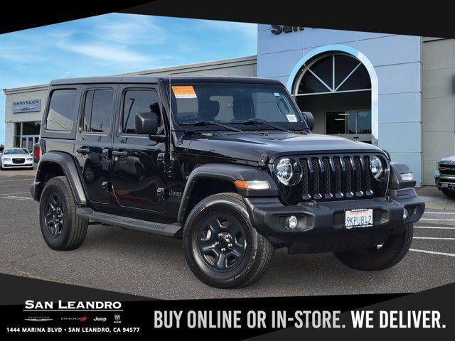 used 2022 Jeep Wrangler Unlimited car, priced at $38,995