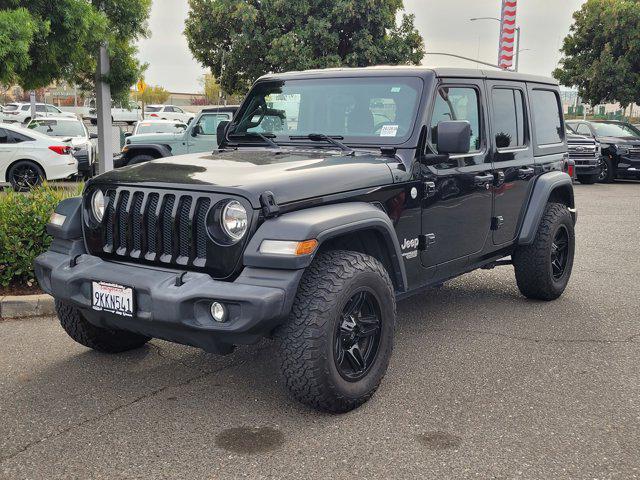 used 2018 Jeep Wrangler Unlimited car, priced at $29,595