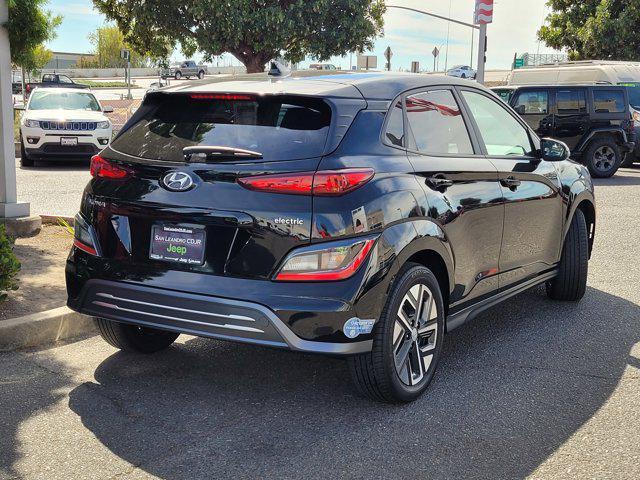 used 2022 Hyundai Kona EV car, priced at $24,995