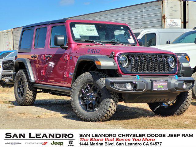 new 2024 Jeep Wrangler 4xe car, priced at $59,295