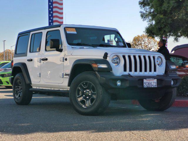 used 2023 Jeep Wrangler car, priced at $36,995