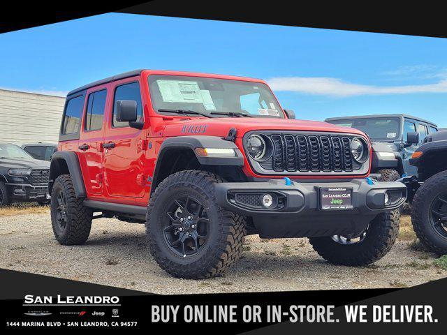 new 2024 Jeep Wrangler 4xe car, priced at $48,995