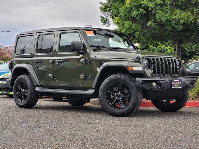 used 2022 Jeep Wrangler Unlimited car, priced at $46,995