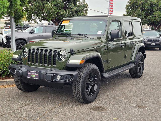 used 2022 Jeep Wrangler Unlimited car, priced at $46,995