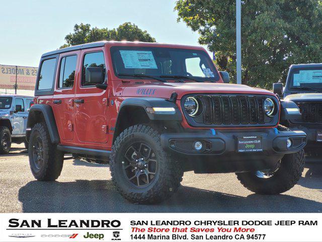 new 2024 Jeep Wrangler 4xe car, priced at $58,995