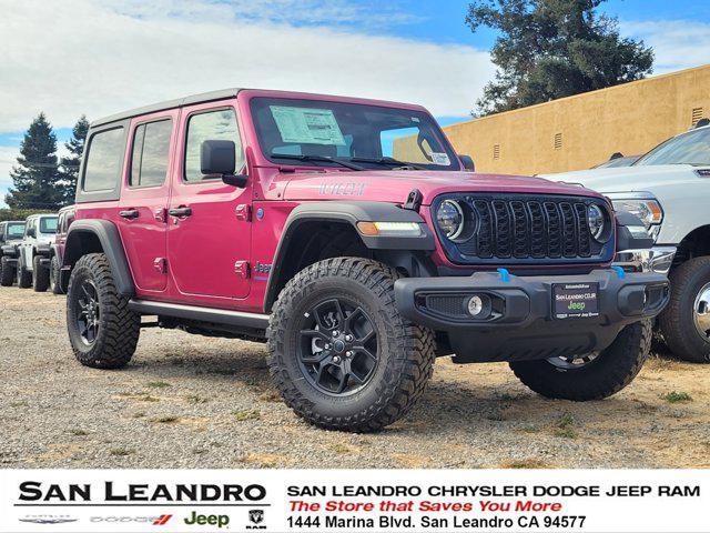 new 2024 Jeep Wrangler 4xe car, priced at $45,995