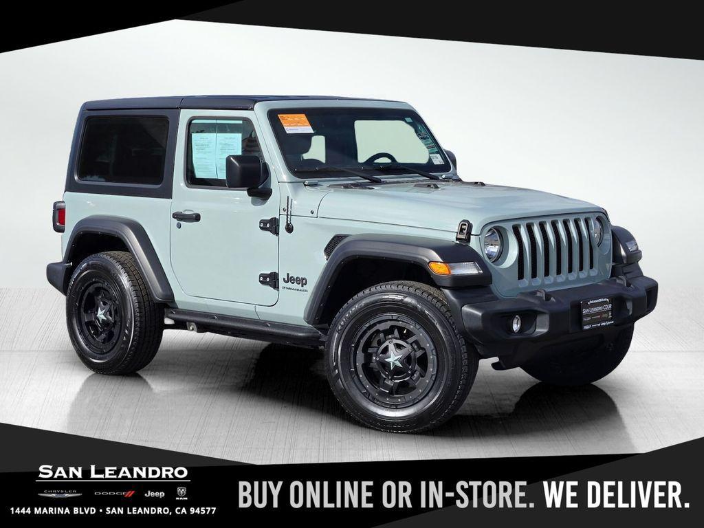 used 2023 Jeep Wrangler car, priced at $34,995