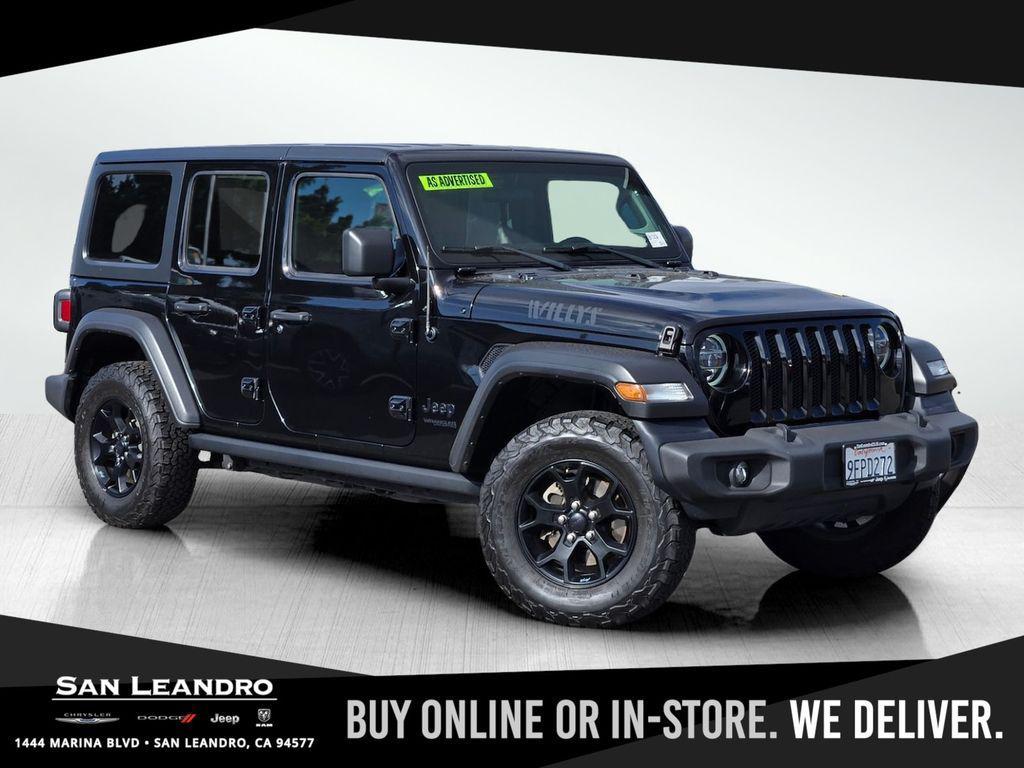 used 2020 Jeep Wrangler Unlimited car, priced at $27,995
