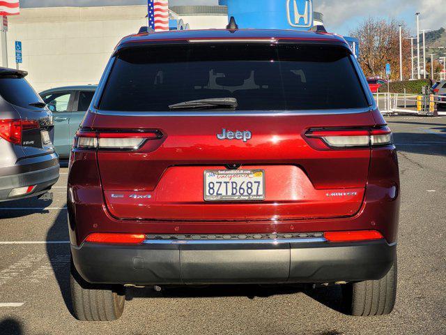 used 2021 Jeep Grand Cherokee L car, priced at $33,795