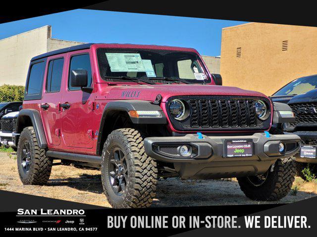 new 2024 Jeep Wrangler 4xe car, priced at $62,545