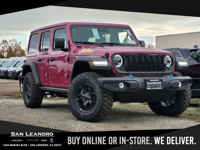 new 2024 Jeep Wrangler 4xe car, priced at $65,185