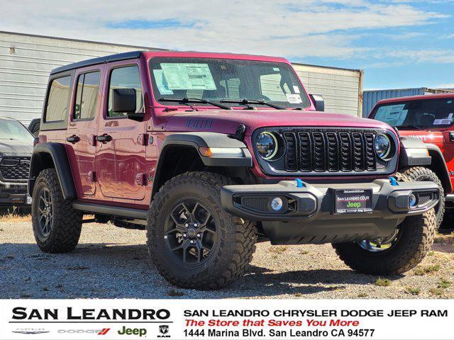 new 2024 Jeep Wrangler 4xe car, priced at $59,295