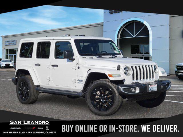 used 2021 Jeep Wrangler Unlimited 4xe car, priced at $30,903