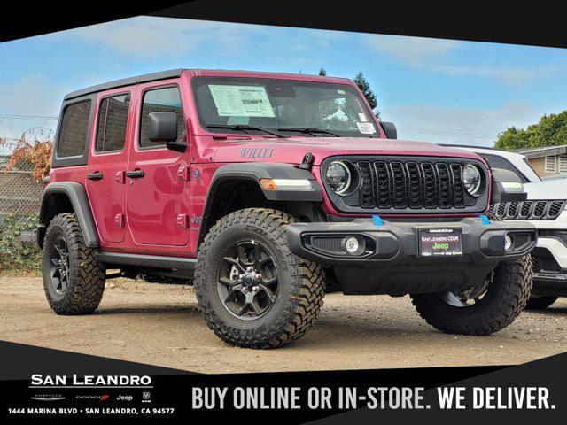 new 2024 Jeep Wrangler 4xe car, priced at $50,995