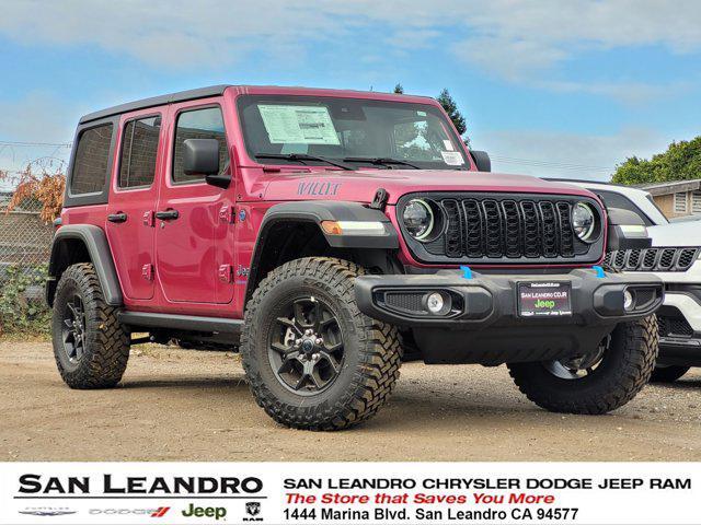 new 2024 Jeep Wrangler 4xe car, priced at $59,295