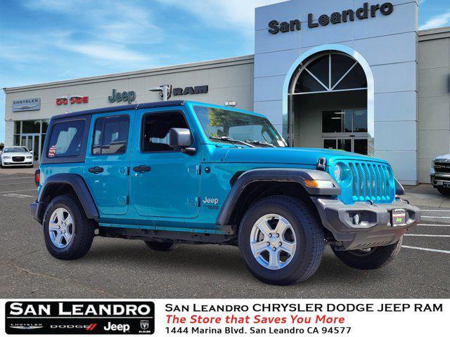 used 2020 Jeep Wrangler Unlimited car, priced at $28,888