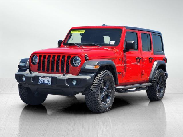 used 2020 Jeep Wrangler Unlimited car, priced at $25,495