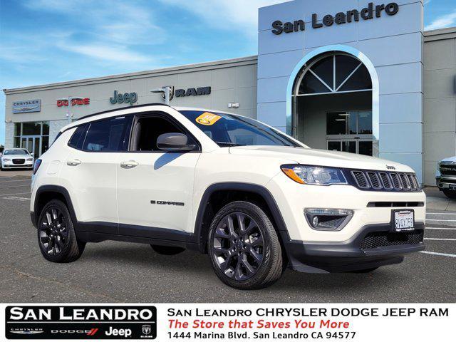 used 2021 Jeep Compass car, priced at $25,495