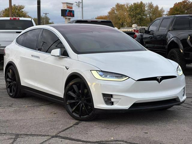 used 2020 Tesla Model X car, priced at $38,300