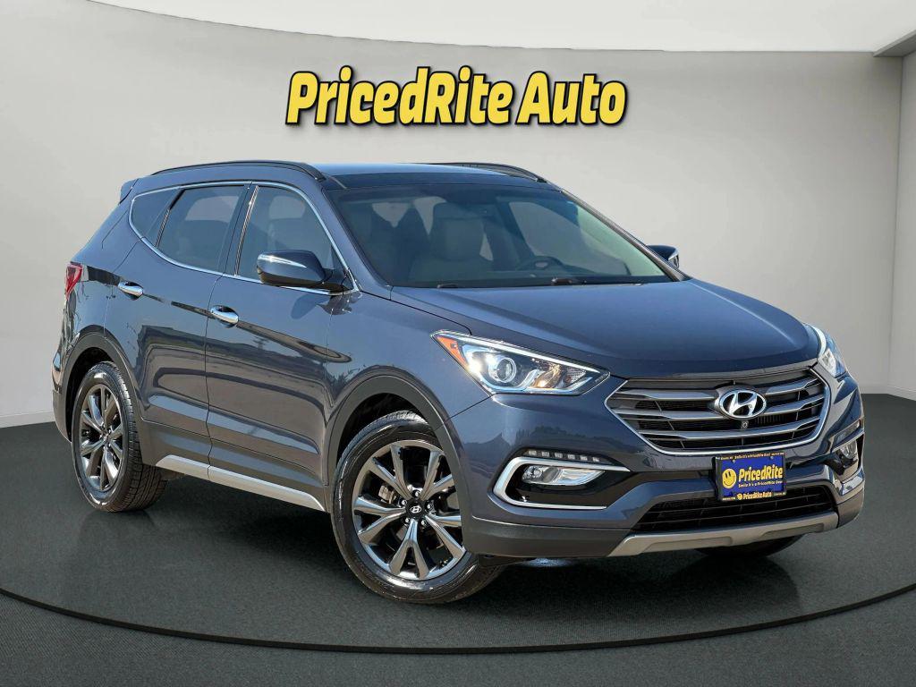 used 2018 Hyundai Santa Fe Sport car, priced at $15,500
