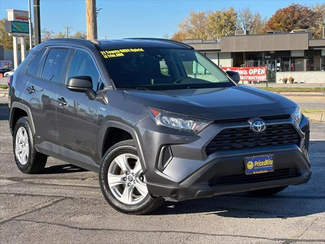 used 2021 Toyota RAV4 Hybrid car, priced at $25,800