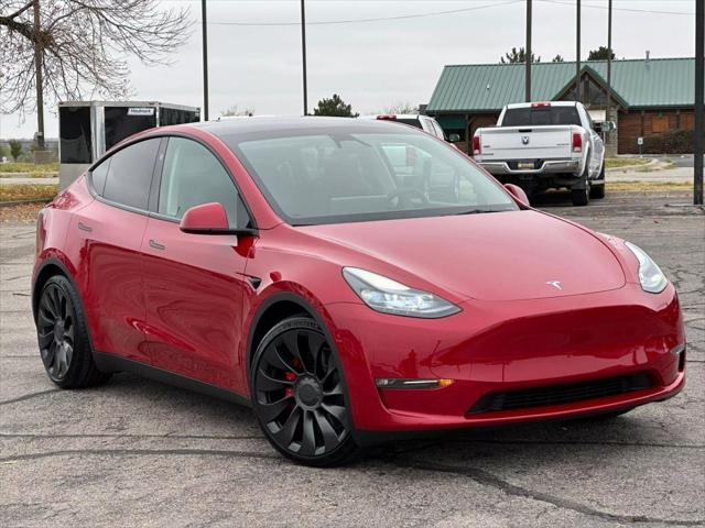 used 2023 Tesla Model Y car, priced at $34,900