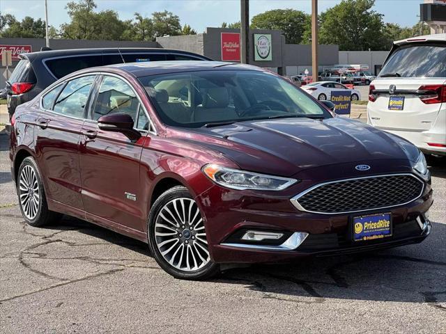 used 2017 Ford Fusion Energi car, priced at $11,800