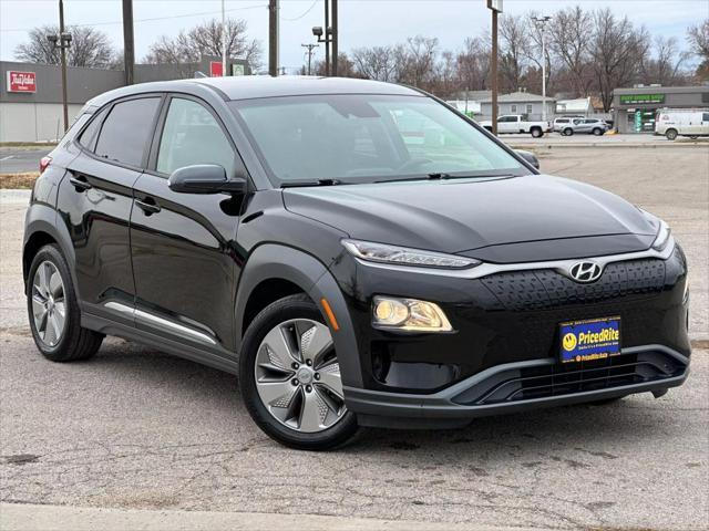 used 2021 Hyundai Kona EV car, priced at $13,000