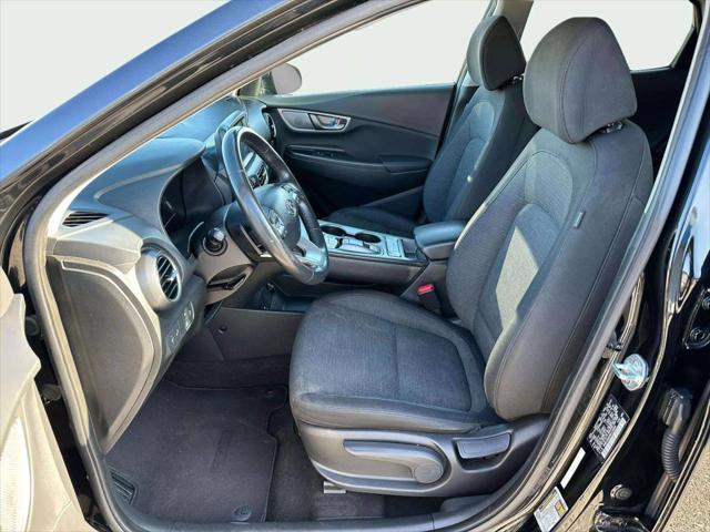 used 2021 Hyundai Kona EV car, priced at $11,500