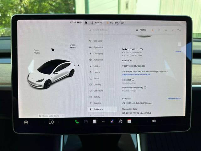 used 2020 Tesla Model 3 car, priced at $20,800