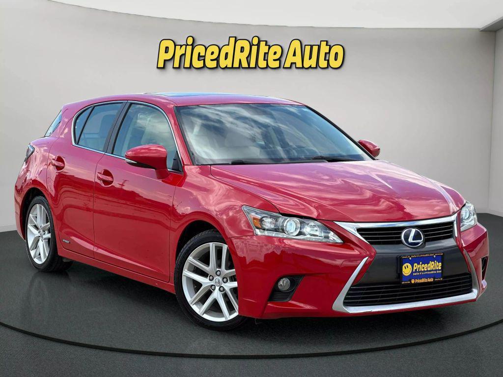 used 2014 Lexus CT 200h car, priced at $9,900