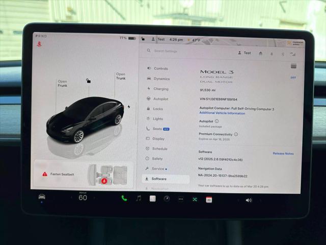 used 2022 Tesla Model 3 car, priced at $20,800