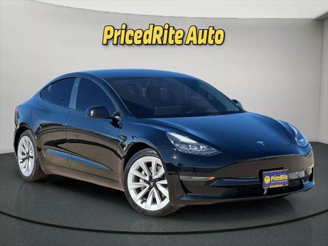 used 2022 Tesla Model 3 car, priced at $20,800