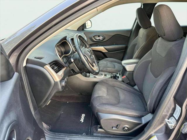 used 2017 Jeep Cherokee car, priced at $14,500