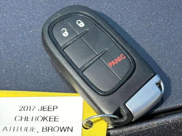 used 2017 Jeep Cherokee car, priced at $14,500
