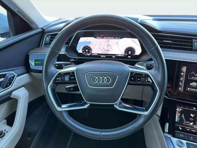 used 2021 Audi e-tron car, priced at $20,800