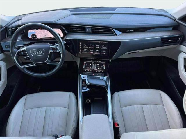 used 2021 Audi e-tron car, priced at $20,800