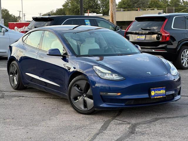 used 2021 Tesla Model 3 car, priced at $20,800